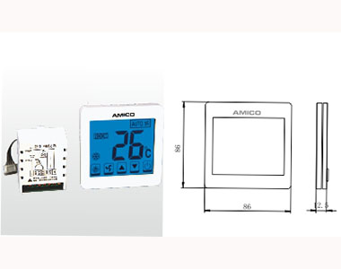 751A 觸摸屏溫控器