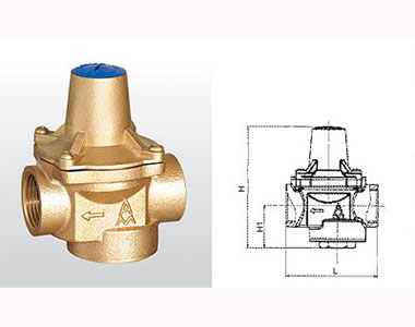 718 Y12X-16T 黃銅可調(diào)式減壓閥