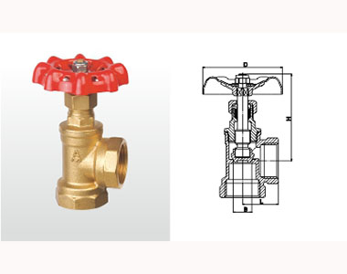 368 J14W-16T 黃銅角式截止閥