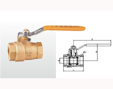 280 Q11F-20T 青銅球閥