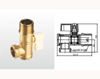 263 JWXT-W 黃銅直角閥