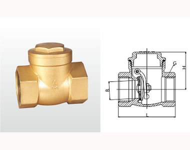 401A H14X-16T 黃銅止回閥