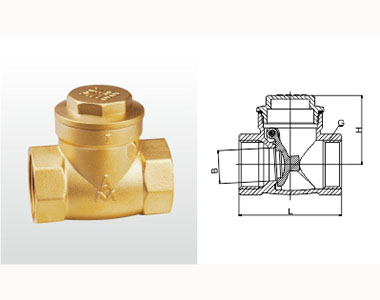 429_429A H14W-16T_ H14X-16T 黃銅止回閥